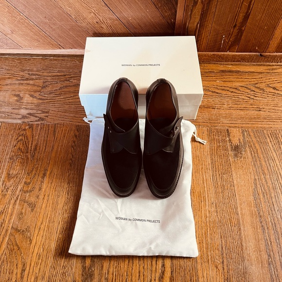 Woman by Common Projects Leather + Suede Creepers - Picture 6 of 6